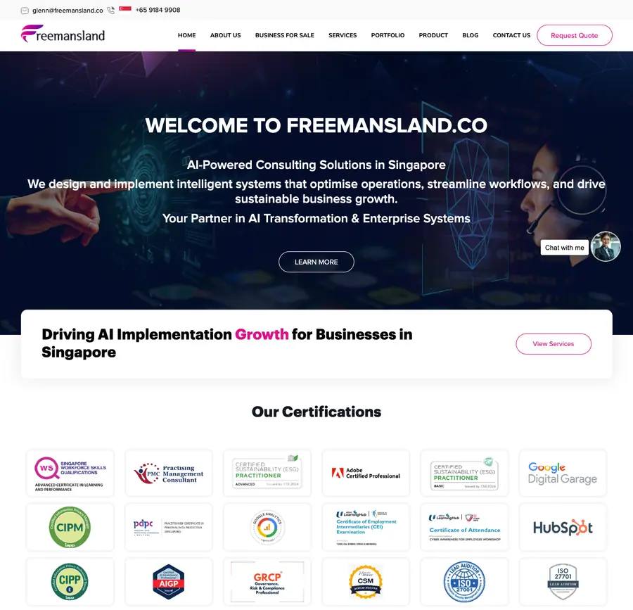 Freemansland Technology and Co — Freemansland Holdings