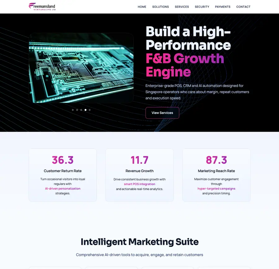 Freemansland Ventures — Freemansland Holdings