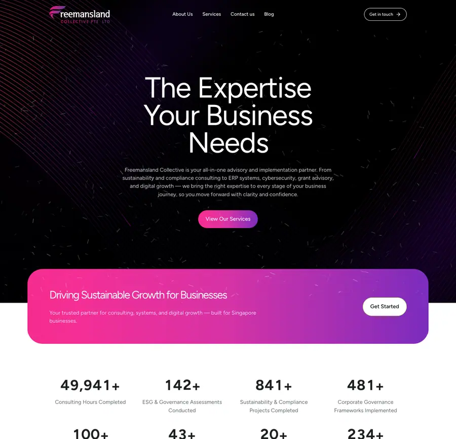 Freemansland Collective — Freemansland Holdings